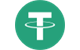 Tether USDT stablecoin betaling icoon